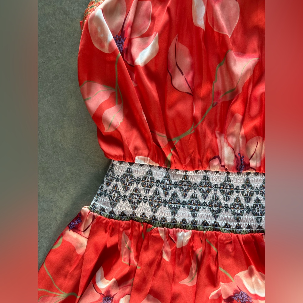 Ramy Brooke Floral Halter Neck Dress - Picture 6 of 13